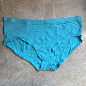 Hanes Blue Cotton Brief Size 10 NWOT